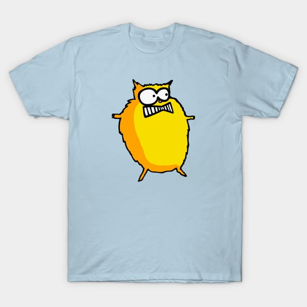 Scaredy Cat T-Shirt by Colonel JD McShiteBurger